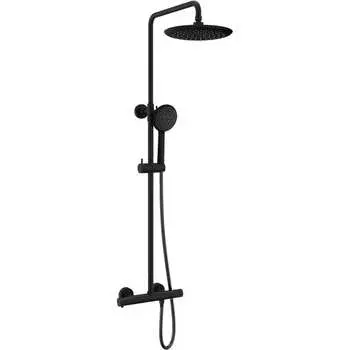 Термостатическая душевая стойка VINCEA Desire VSFS-1D0TMB