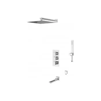 Термостатическая встраиваемая душевая система D&K