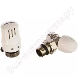 Термостатический комплект РОСТерм 1/2" угловой RT-ang 15