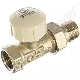 Прямой термостатический клапан STOUT
