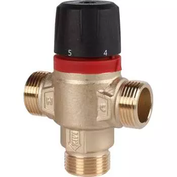 Термостатический смесительный клапан для систем отопления и гвс ROMMER RG0092NU9FV1H8