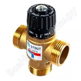 Термостатический клапан STOUT RG008TIGDSDS8K