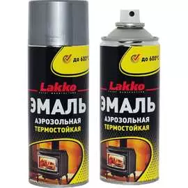 Термостойкая аэрозольная эмаль Lakko
