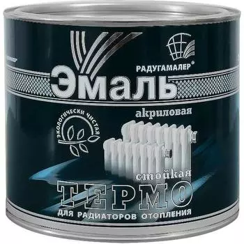 Термостойкая акриловая краска для радиаторов отопления Радугамалер 4640000602383