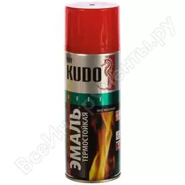 Термостойкая эмаль-аэрозоль KUDO KU-5005