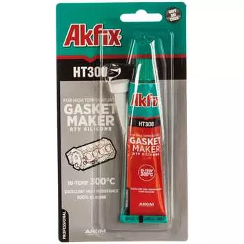 Термостойкий силиконовый герметик Akfix