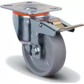 Термостойкое чугунное поворотное колесо MFK-TORG EM01-VKV-80-F