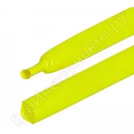 Термоусадочная трубка передовик тут 10/5 желтая 36023