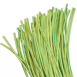 Термоусаживаемая трубка EKF ТУТ 6/3 PROxima tut-6-yg-1m