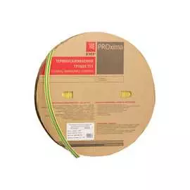 Термоусаживаемая трубка EKF ТУТ 16/8 PROxima tut-16-yg