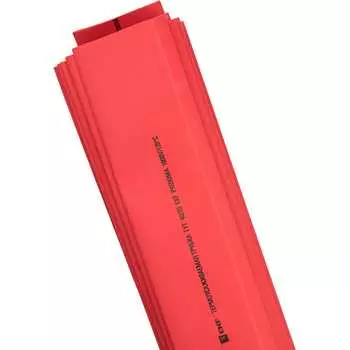 Термоусаживаемая трубка EKF тут нг 25/12,5 красная в отрезках по 1м (50шт.) proxima tut-25-r-1m