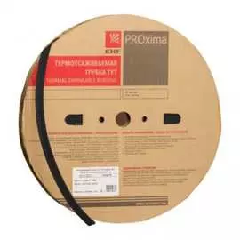 Термоусаживаемая трубка ekf тут 30/15 черная 9789337 tut-30-b