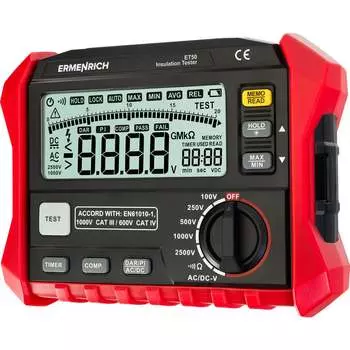 Тестер изоляции Ermenrich Ping ET50 82962