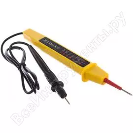 Тестер напряжения 6-380в, 180мм stayer master 45284