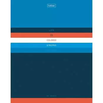 Тетрадь Hatber Жизнь в полосочку 68314