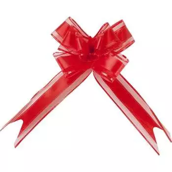 Текстильный бант бабочка Волна веселья