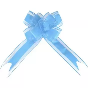 Текстильный бант бабочка Волна веселья 6231144