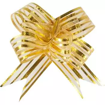 Текстильный бант бабочка Волна веселья 6231134