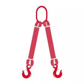 Текстильный двухветвевой строп Tplus