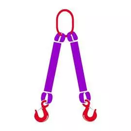 Текстильный двухветвевой строп Tplus