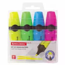 Текстовыделители BRAUBERG DELTA 151727