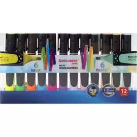 Текстовыделители BRAUBERG SUPER 151758