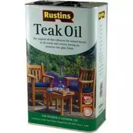 Тиковое масло для дерева Rustins