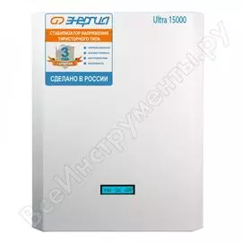 Тиристорный стабилизатор Энергия 15 000 ВА Ultra Е0101-0106