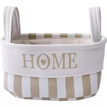 Тканевая корзина для хранения HANDY HOME
