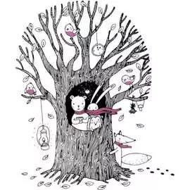 Тканевая шторка для ванны Melodia della vita Друзья MZ-130 20892