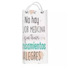 Тканевая шторка для ванны Melodia della vita Лучшее лекарство - весёлые мысли MZ-114 20999