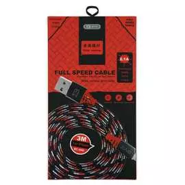 Тканевый usb-кабель BYZ 23750-BC-090iBKR