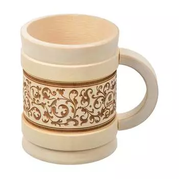 Точеная кружка Банные штучки 33282