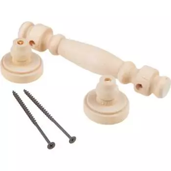 Точено-резная дверная ручка-скоба STARFIX SMP-54472-1