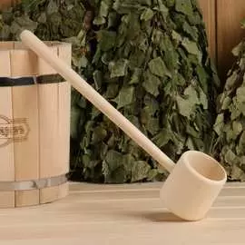 Точеный ковш для бани Добропаровъ