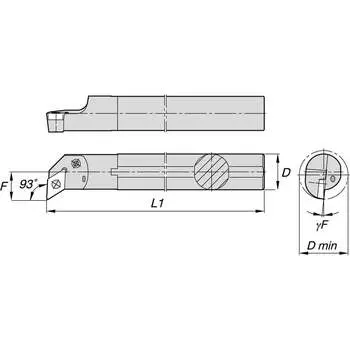 Токарная державка NORGAU S32S-PDUNR15 020028310