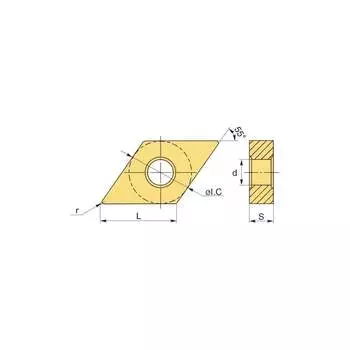 Токарная пластина UARGUS