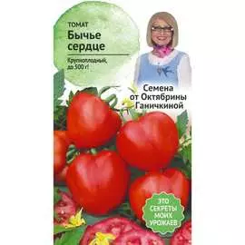 Томат семена ОКТЯБРИНА ГАНИЧКИНА Бычье сердце 119181