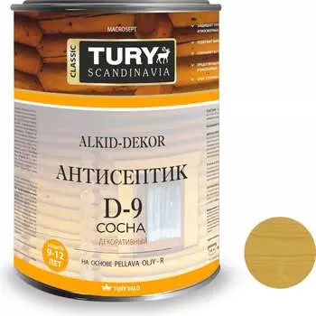 Тонирующий антисептик TURY