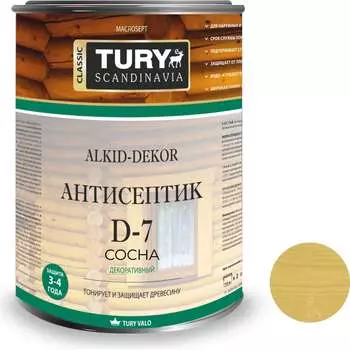 Тонирующий антисептик TURY