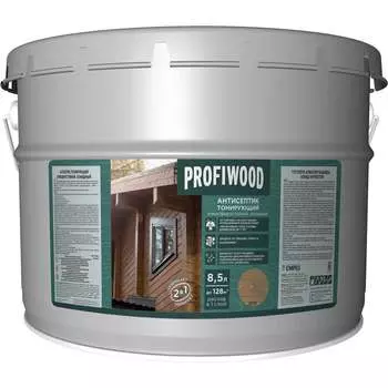 Тонирующий атмосферостойкий алкидный антисептик Profiwood 3890