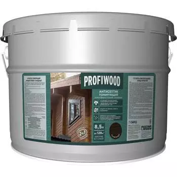 Тонирующий атмосферостойкий алкидный антисептик Profiwood 3905