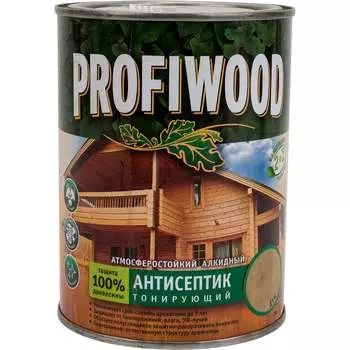 Тонирующий атмосферостойкий алкидный антисептик Profiwood 3888