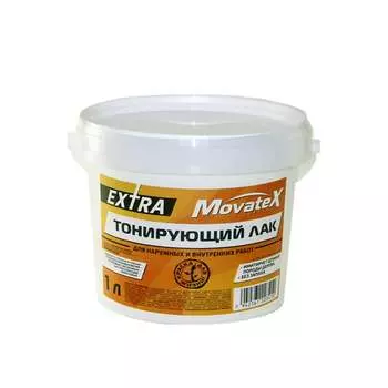 Тонирующий лак для наружных и внутренних работ Movatex EXTRA Н00053