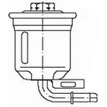 Топливный фильтр JS Asakashi FS3201
