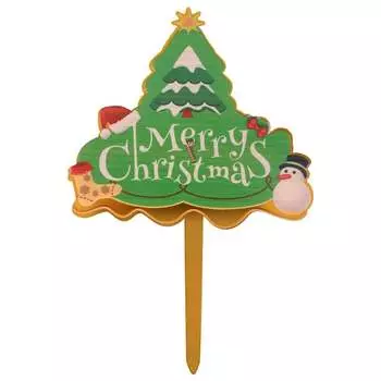 Топпер для украшения МУЛЬТИДОМ Счастливого Рождества! VL2-307