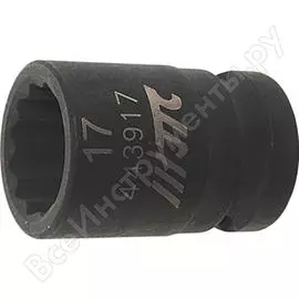 Ударная двенадцатигранная торцевая головка JTC JTC-443917