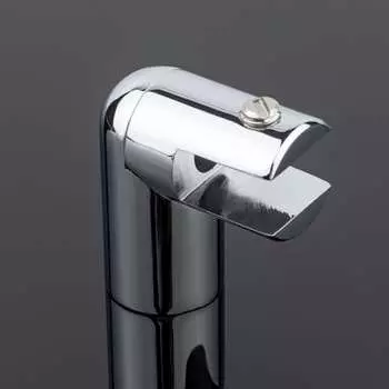 Торцевой держатель стекла SERVICE PLUS D02-509CR/brass