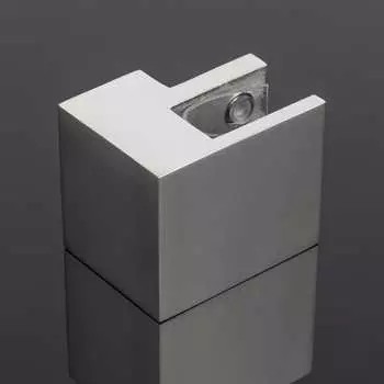 Торцевой держатель труба-стекло SERVICE PLUS D02-503СR/sus304