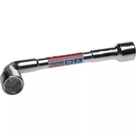 Двухсторонний L-образный проходной торцевой ключ ЗУБР